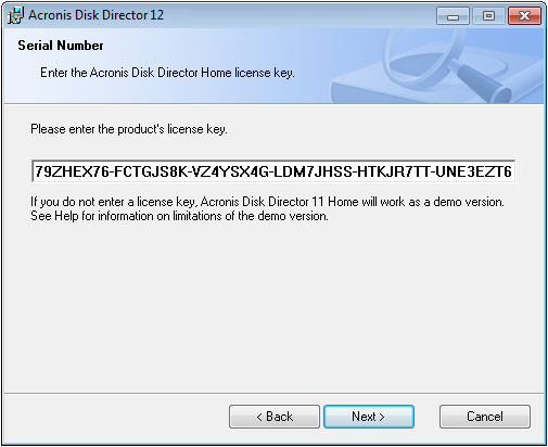 Acronis disk director 11 home serial key